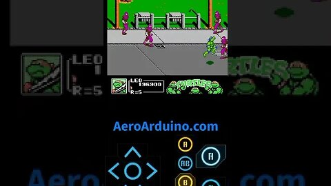 How to Play Teenage Mutant Ninja Turtles III Manhattan Project NES on Android Phone - Scene 3 & 4