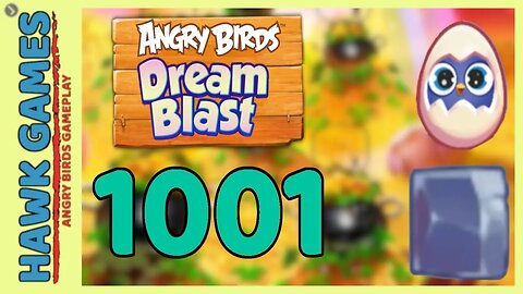 Angry Birds Blast Level 1001 - 3 Stars Walkthrough, No Boosters