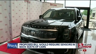 Proposed bill would require all automobiles to feature back seat sensors