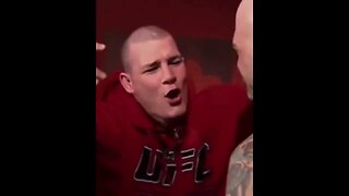 Michael Bisping does his best Jim Carrey impression