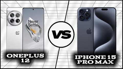 Full Comparison: OnePlus 12 vs iPhone 15 Pro Max | Phone Sphere