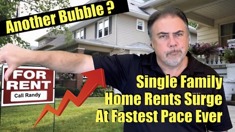 Single Family Home Rents Surge at Fastest Pace Ever - Another Bubble ? Housing Bubble 2.0