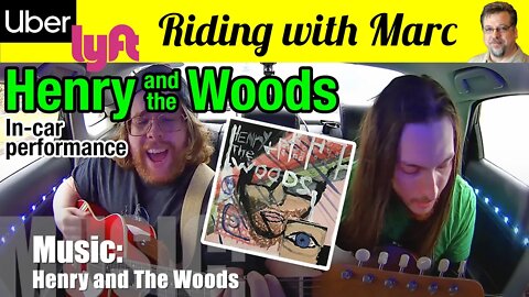 Indie-rock band, Henry and the Woods perform live in my car