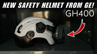 NEW GH400 Safety Helmet From GE! The Latest In Heat Stress Reduction With KOROYD Technoligy!