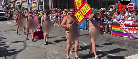 Washington & Toronto Pride Events Feature Nude Men In Front Of Children & Families