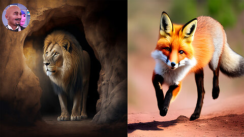 The Lion and the Fox - Rico's Fables (Suitable for Children)