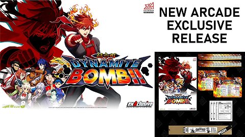 Arcade Exclusive Fighter Dynamite Bomb!! Launching This Month