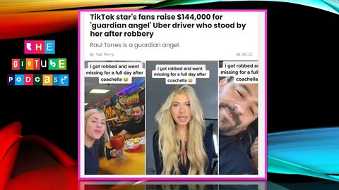 TikTok star Becca Moore's fans raise $144,000 for Uber driver who stood by her after robbery
