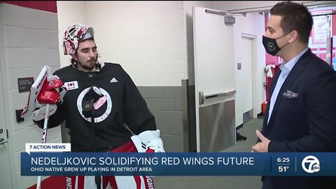 Alex Nedeljkovic feels at home with Red Wings: one-on-one with Brad Galli