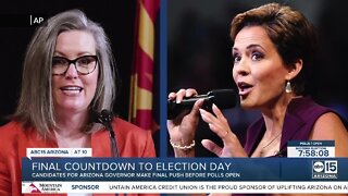 Arizona candidates campaigning right up until election day