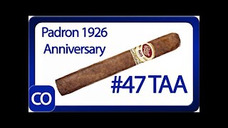 Padron Anniversary 1926 No 47 TAA Natural Cigar Review
