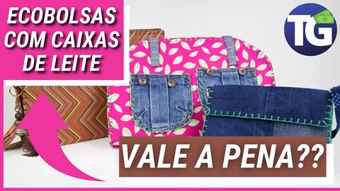 Ganhe dinheiro com BOLSAS DE CAIXA DE LEITE - Review do Curso Online