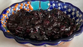 Homemade Sugar Free Blueberry Jam