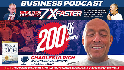 Charles Ulrich | Learn How Clay Clark Helped Charles Ulrich to Grow www.CannonPumps.com By 200% + His TipTopK9.com Franchise | “Without the Weekly Calls There Would Be a Slow Implosion." - Charles Ulrich