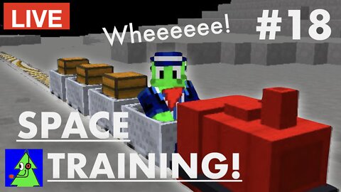 Modded Minecraft Live Stream - Ep18 Space Training Modpack Lets Play (Rumble Exclusive)