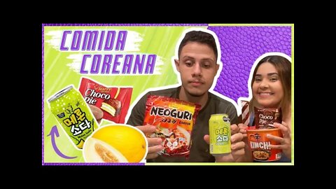 PROVANDO COMIDAS COREANAS │ LÀMENS APIMENTADOS E SOBREMESAS