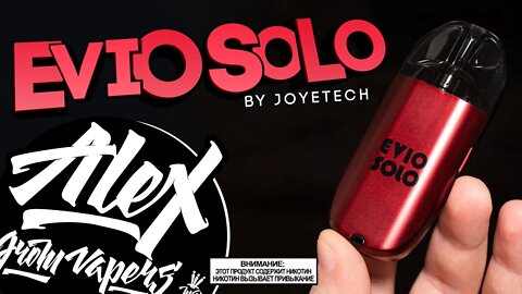 ДЛЯ НОВИЧКОВ l EVIO Solo Kit by Joyetech l Alex VapersMD review 🚭🔞