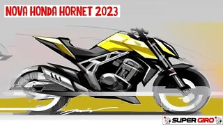 Nova Honda Hornet 2023 #CANALSUPERGIRO