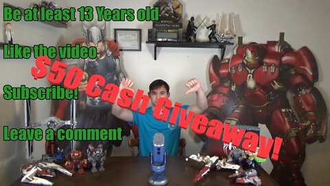 $50 Cash Giveaway! (125 Subscriber Giveaway)