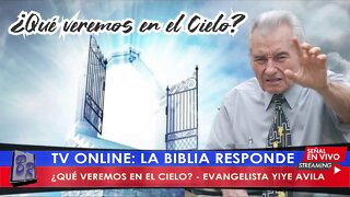 ¿QUÉ VEREMOS EN EL CIELO? - EVANGELISTA YIYE AVILA