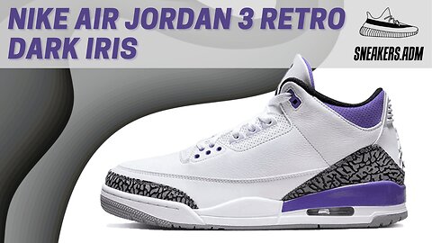 Nike Air Jordan 3 Retro Dark Iris - CT8532-105 - @SneakersADM