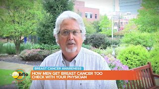 Breast Cancer Awareness Month – Men get breast cancer too