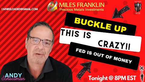 BUCKLE Up!! This Is CRAZY! The FED Is Out Of MONEY