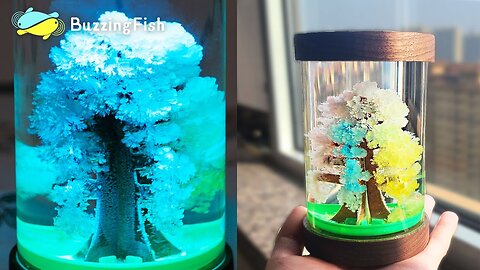 Crafting a Beautiful Crystal Tree in Resin _ Resin Art