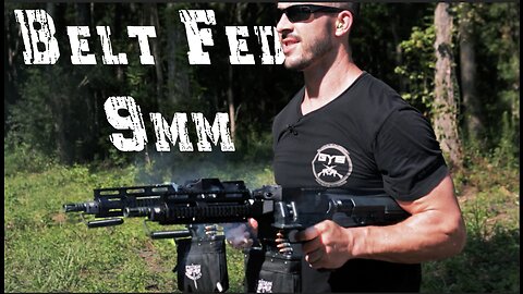 FULL AUTO Belt-Fed 9mm AR Upper | Freedom Ordnance FM-9