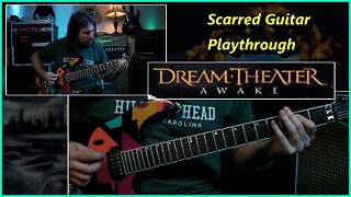 Dream Theater - Scarred (Guitar Playthrough) [Romanova Plays: Awake]