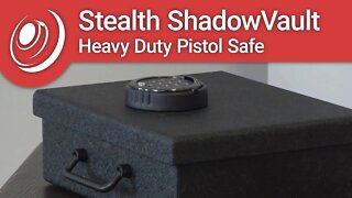 Stealth ShadowVault Heavy Duty Pistol Safe Review