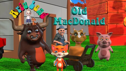 Old MacDonald Had a Farm | Ariu Land Nursery Rhymes & Kids Songs