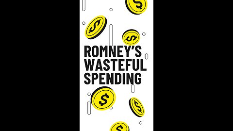 Mitt Romney Cornered: His OUTRAGEOUS Excuses for Wasteful Spending