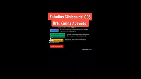 Estudios clínicos sobre el dióxido de cloro