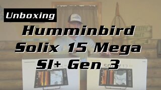 Humminbird Solix 15 Mega SI+ Gen 3 Unboxing