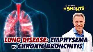 #SHORTS Lung Disease: Emphysema vs Chronic Bronchitis