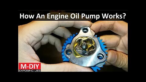 How An Engine Oil Pump Works? | JZ571000 | Pulsar 135 LS [Hindi]