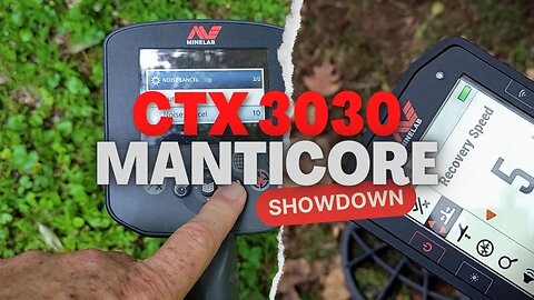 Minelab Manticore vs CTX 3030 The Showdown - Real Digs