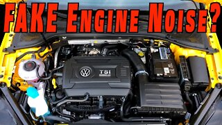 Fake Engine Noises ~ How To disable Soundaktor on MK7.5 Golf R