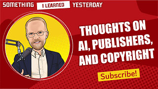 137: Copyright, AI and publishers