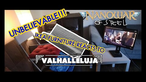 IKEA FURNITURE reacts to Valhalleluja. You won't believe what happened next... (REACTION VIDEO)