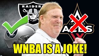 Las Vegas Aces owner Mark Davis WILL NOT attend WNBA Finals Game 1 opting for his Raiders instead!