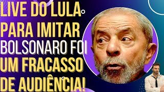 OI LUIZ - Lula faz live para imitar Bolsonaro, mas ninguém assistiu!