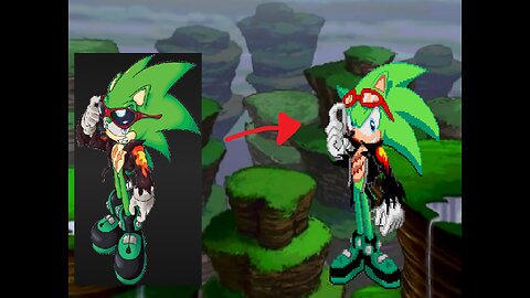 Scourge en Sonic forever, Scourge en el mundo de Sonic