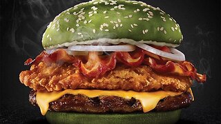 {REPOST} NASTY! THE BURGER KING NIGHTMARE BURGER LITERALLY WILL GIVE YOU NIGHTMARES!