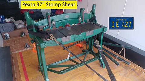 Our Brand New (to us) Pexto Stomp Shear