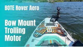 BOTE Rover Aero Bow Mount Trolling Motor Adapter | Version 2 | Motor Guide Xi3 Kayak | NOW for Sale