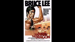 Cross kick Studio Films Bruce Lee Poster 2 way of the Dragon