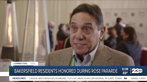 Bakersfield residents honored during Rose Parade