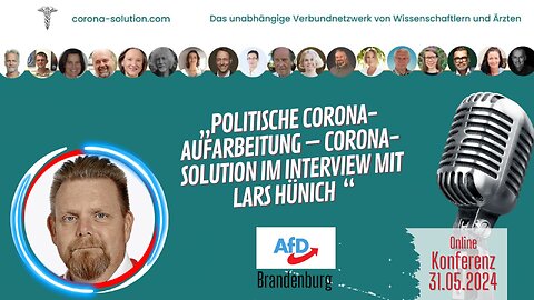 Politische Corona-Aufarbeitung – CS im Interview mit Lars Hühnich | AFD| 31.05.2024